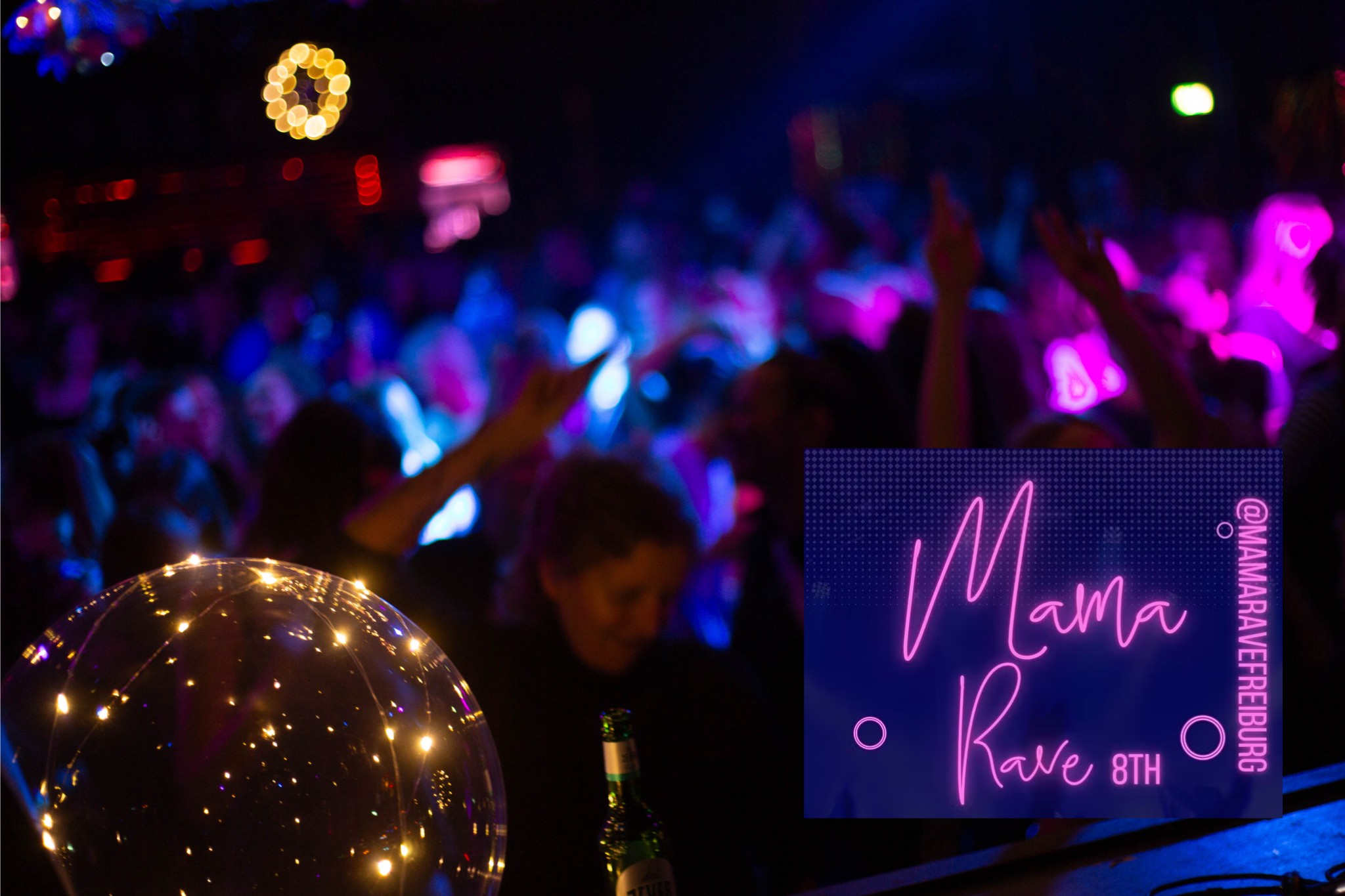 Einmal komplett loslassen beim „Mama Rave“ Frauen feiern frei FOTO: Swantje Richter