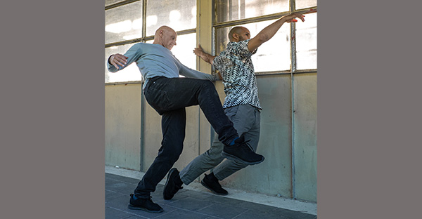 Michael Langeneckert und Jonas Onny. Foto Jimmy de Jazz.